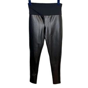 Assets by SPANX Faux Leather Leggings, M